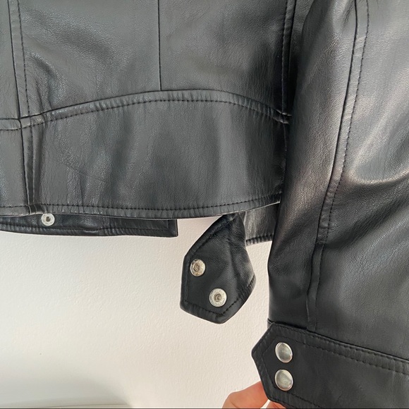 Zara faux leather jacket - Picture 6 of 10